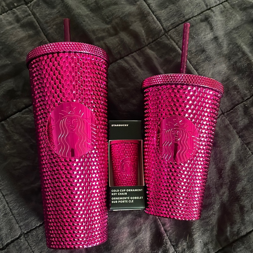 Starbucks Sangria metallic studded bundle